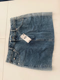 Falda Mango Olivia Denim Azul-talla M